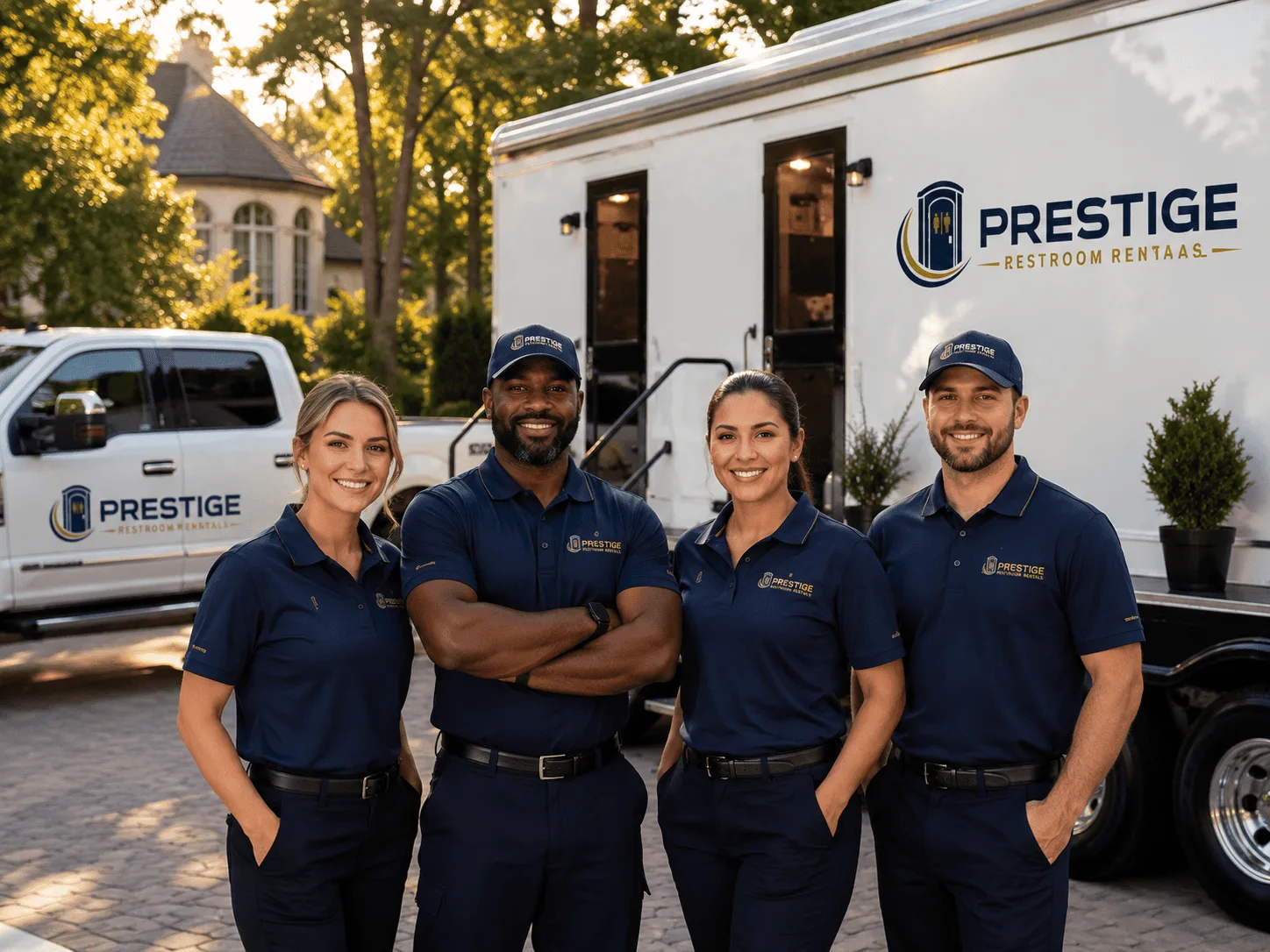 Trusted Luxury Portable Restrooms company in Edna, TX